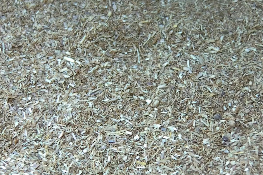 Watch as the CentriFlow Measures the flow of Corn Stover